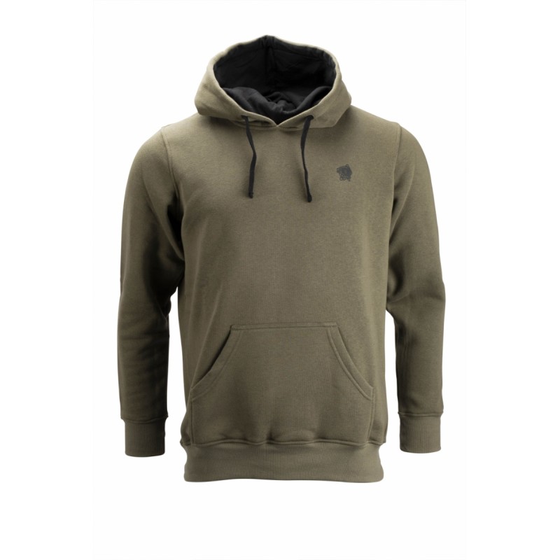 SWEAT A CAPUCHE VERT S